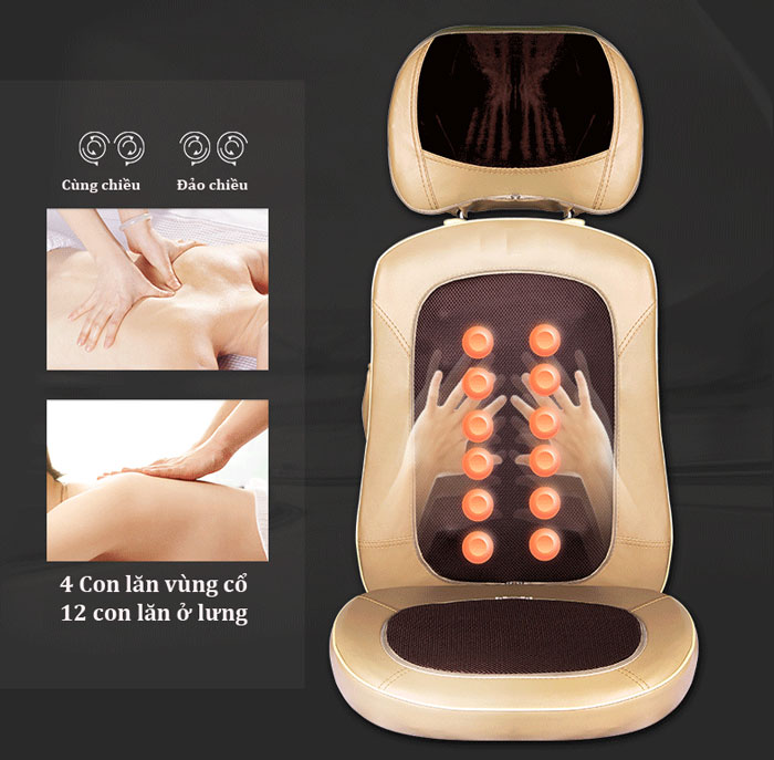 Đệm massage 3D SHIKA-SK28