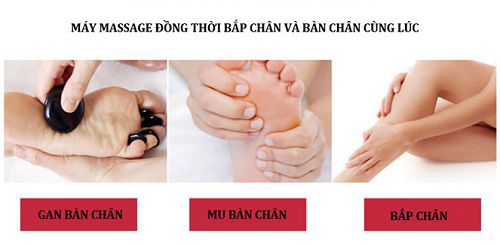 Tác dụng của máy mát xa chân 