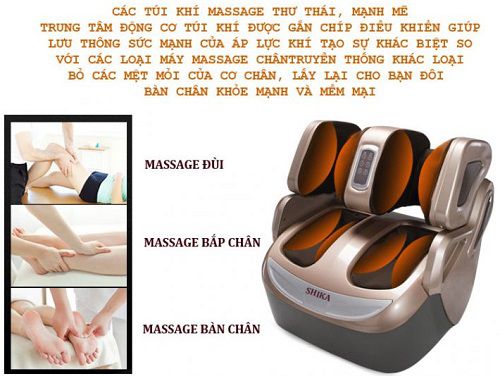 Tác dụng của máy massage chân 