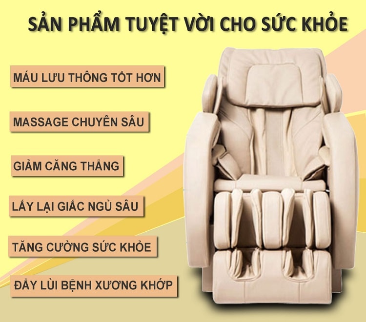 Ghế Massage Toàn Thân Shika SK8901