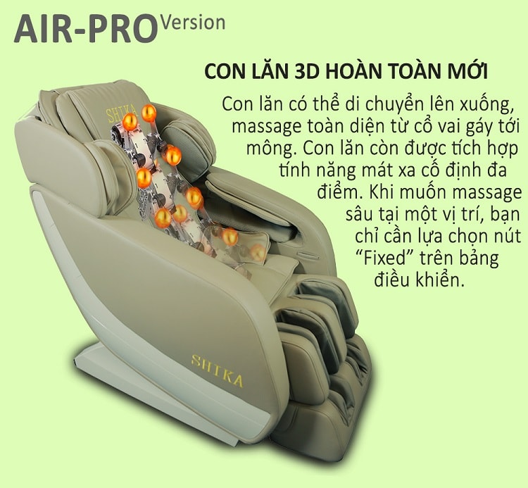 Ghế Mát Xa Toàn Thân Shika SK-8926
