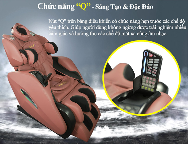Ghế massage toàn thân Nhật Bản Shika SK-118