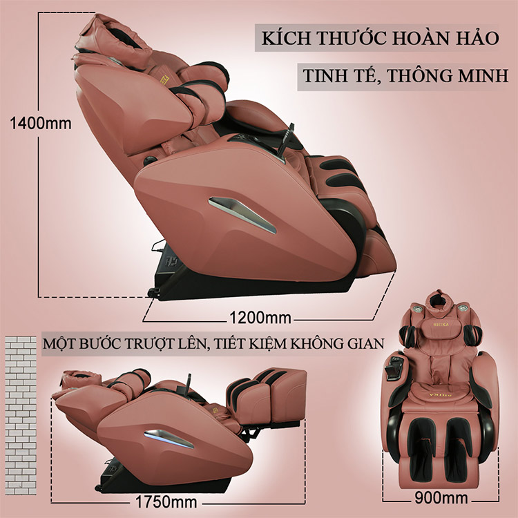 Ghế massage toàn thân Nhật Bản Shika SK-118