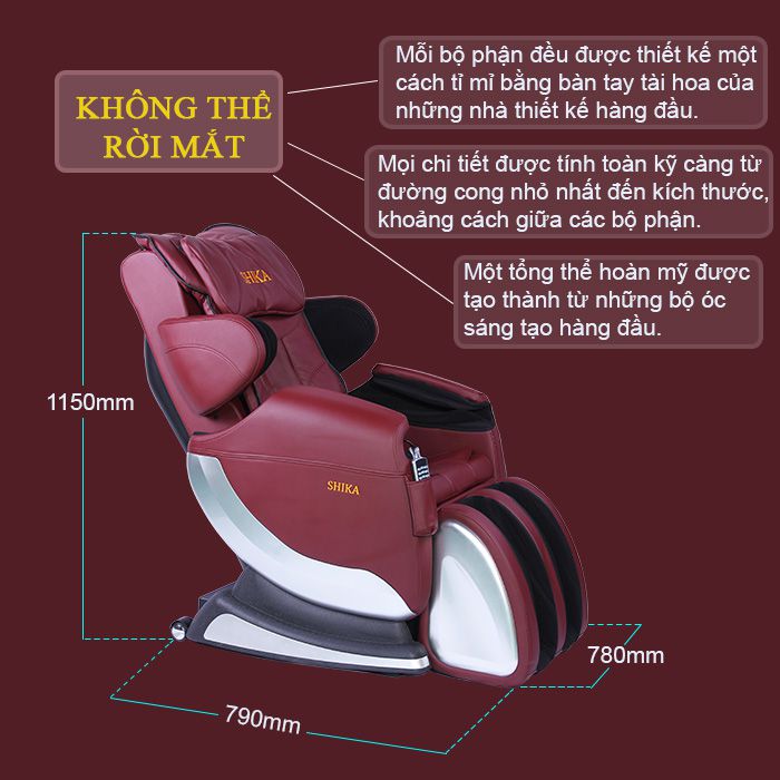 Ghế Mát Xa Toàn Thân Shika SK-112