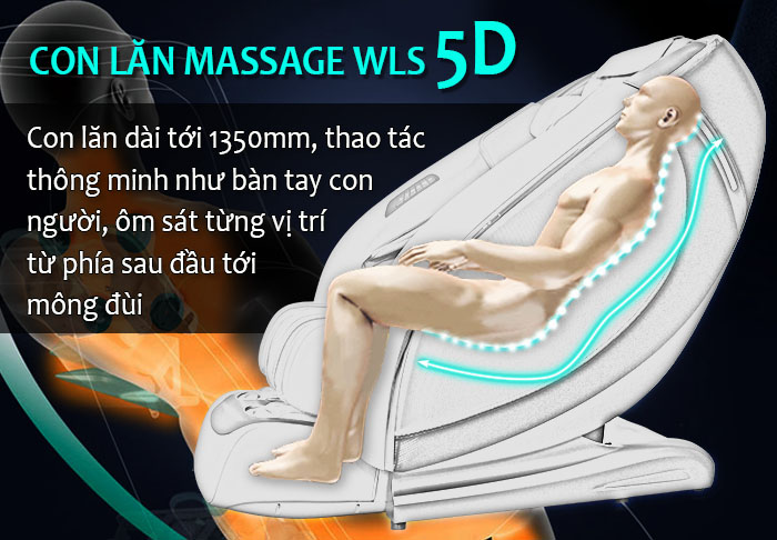 Ghế massage cao cấp 5D Shika SK-119 GREY