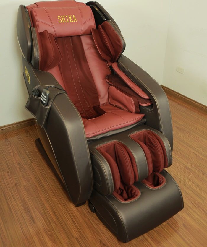 Ghế Massage Toàn thân Shika SK-8918 Đỏ