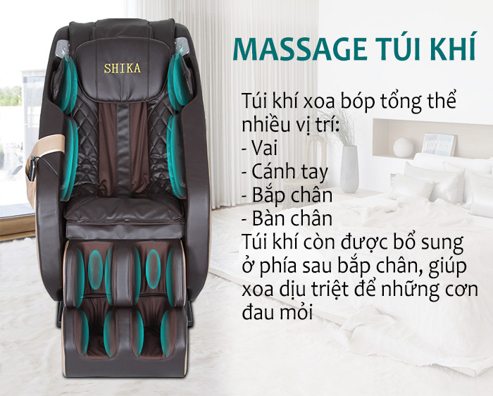 Ghế massage toàn thân Shika SK-8919