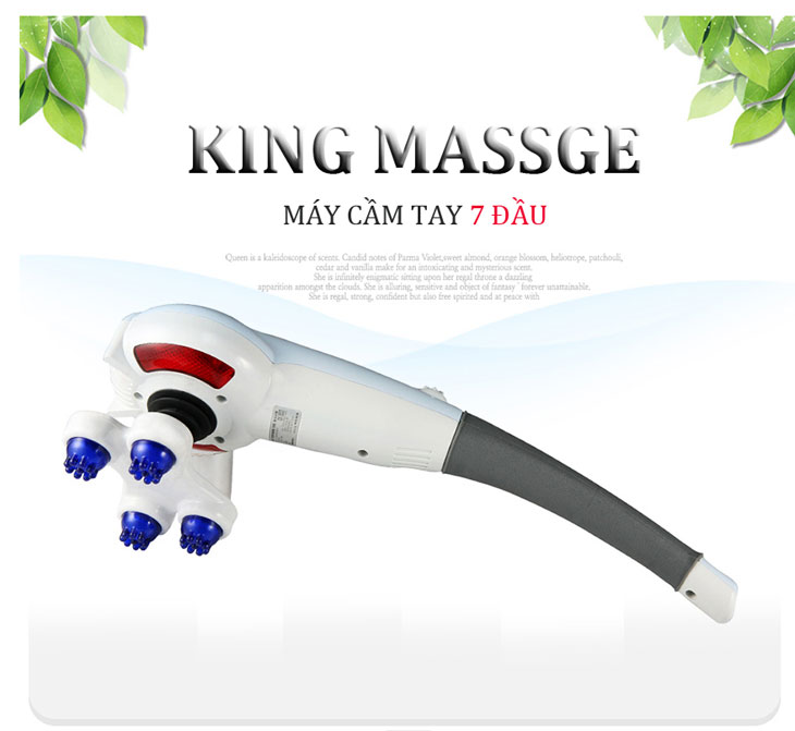 Máy massage cầm tay King 7 đầu