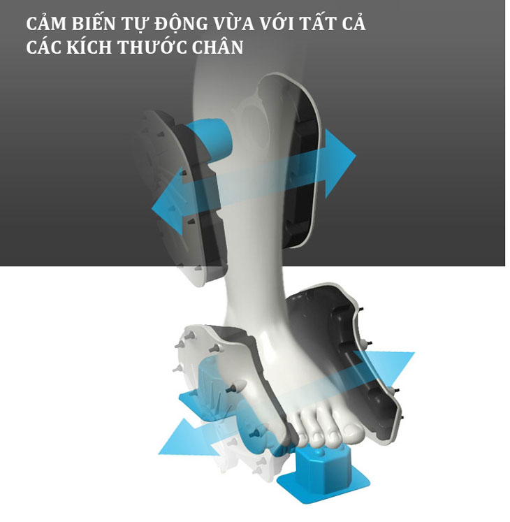 Máy Massage chân Shika SK8911 (Đỏ) Nhật Bản