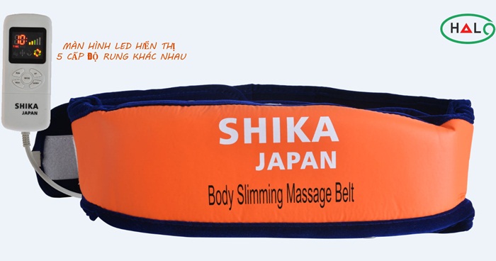 Máy massage bụng Shika Japan giảm béo điều khiển