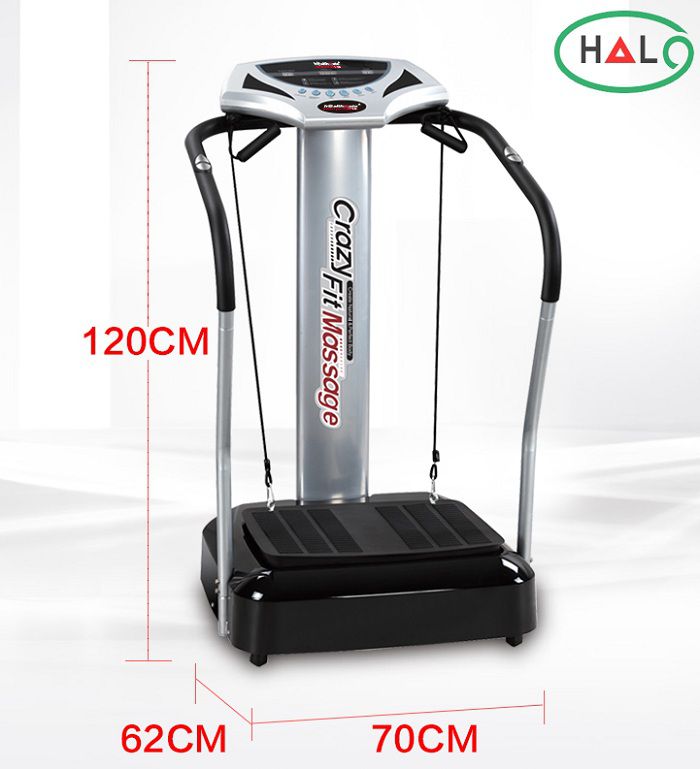 Máy rung giảm béo toàn thân Crazy Fit kích thước